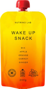 Kaša Nutrino Lab, Wake Up snack, jabolko, pomaranča, korenje, ingver 200 g