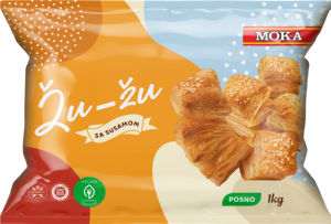 Pecivo Moka, Žu žu, s sezamom, zamrznjeno, 1 kg