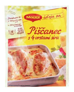 Mešanica Maggi, piščanec, štirje siri, 32 g