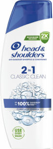 Šampon Head & Shoulders, Classic clean, 2 v 1, 250 ml