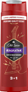 Gel za prhanje in šampon Old spice, Rockstar, 400 ml