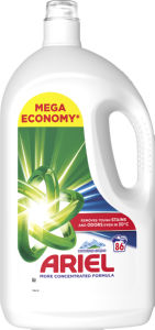 Pralni prašek Ariel, tekoči, Mountain Spring, 86 pranj, 3,87 l