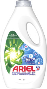 Pralni prašek Ariel, tekoči, Fresh Air, 30 pranj, 1,35 l