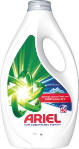 Tekoči detergent Ariel, Mountain Spring, 40 pranj, 1,8 l