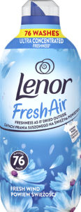 Mehčalec Lenor, Fresh Air, Fresh Wind, 76 pranj, 1,064 l