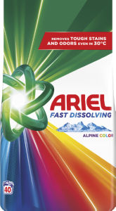 Pralni prašek Ariel, Color, 40 pranj, 2,2 kg