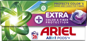 Kapsule Ariel, Extra Color & Fiber Protection, 26 pranj