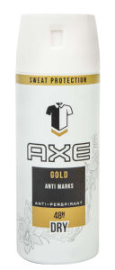 Dezodorant Axe, moš., Apa gold, sprej, 150ml