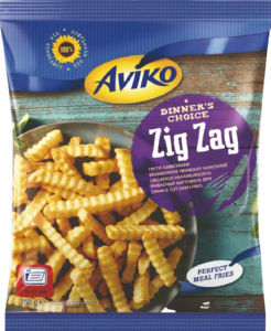 Krompir Aviko Zig Zag, crincle val, 750 g