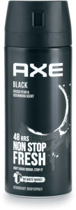 Deodorant Axe, Black, sprej, 150 ml