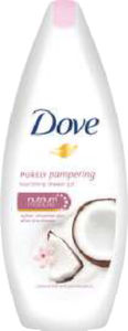 Gel za prhanje Dove, Coconut milk, 250 ml