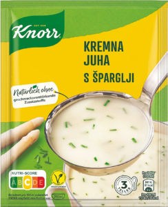 Špargljeva kremna juha Knorr, 58 g