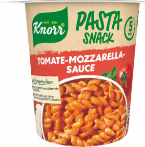 Pasta Knorr snack, paradižnik, mozzarela, 72 g