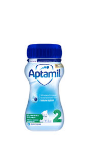 Mleko Aptamil 2 , nadaljevalno mleko za dojenčke po 6. mesecu starosti, 200 ml