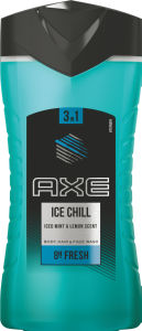 Gel za prhanje Axe, moški, Ice chill, 250 ml
