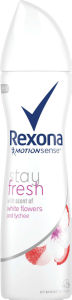 Dezodorant sprej Rexona Stay Fresh z vonjem bela roža in liči ženski, 150ml