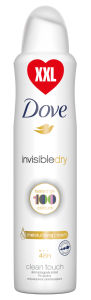 Dezodorant sprej Dove, invisible, dry, xxl, 250 ml