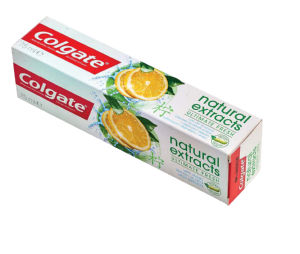 Zobna pasta Colgate, Naturals lemon, 75ml