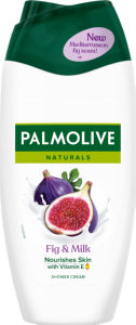 Gel za prhanje Palmolive, Naturals mleko & figa, 250 ml
