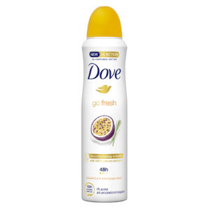Dezodorant sprej Dove, Passionfruit & Lemongrass, 150 ml