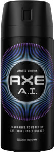 Dezodorant Axe, A.I., moški, v spreju, 150 ml