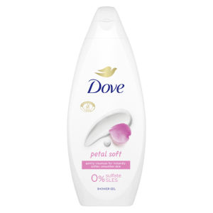 Gel za prhanje Dove, Petal Soft, 250 ml