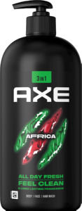 Gel za prhanje Axe, Africa, 900 ml