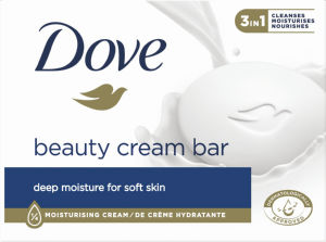 Milo toaletno Dove, trdo, Beauty cream, 90 g