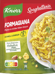 Testenine instant Knorr, Spaghetteria, kremna sirova omaka, 163 g