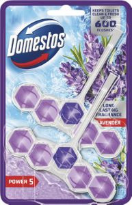Osvežilec Domestos, WC obešanka, Lavanda, 2 x 50 g