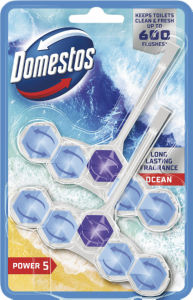 Osvežilec Domestos, WC obešanka, Ocean, 2 x 50 g