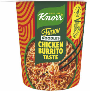 Testenine instant Knorr, Noodles Fusion, chicken burrit, 63 g