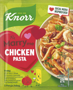 Mešanica Knorr Fix, za testenine, Marry me chicken, 48 g