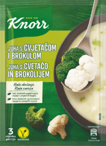 Juha Knorr, cvetača, brokoli, 70 g