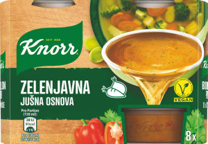Jušna osnova Knorr, zelenjavna, 224 g