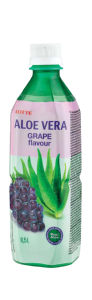 Pijača Aloe Vera, grozdje, 0,5 l