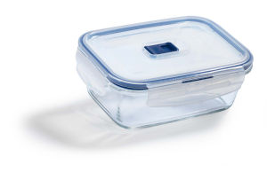 Doza steklena Pure Box, 82 cl
