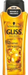 Šampon za lase Gliss, Oil Nutritive, 250 ml