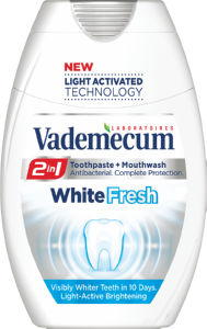 Zobna pasta Vademecum, 2v1, 75 ml