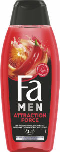 Gel za prhanje Fa Men, Attraction Force, 400 ml