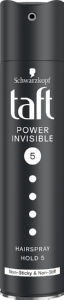 Lak za lase Taft, Power Invisible, 250 ml