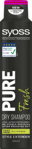 Suhi šampon Syoss, Pure Fresh, 200 ml