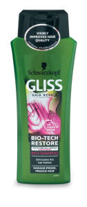 Šampon Gliss, Bio-tech restore, 250ml