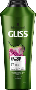 Šampon za lase, Gliss Biotech Restore, 400 ml