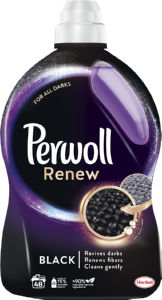 Pralni prašek Perwoll, gel, Renew Black, 2,88 l