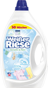 Pralni prašek Weisser Riese gel, Sensitive Pure, 50 pranj, 2,250 l