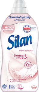 Mehčalec Silan, Sensitive Derma, 50 pranj, 1,1 l