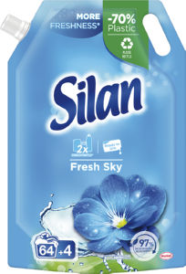 Mehčalec Silan, Fresh Sky, koncentrat, 68 pranj, 748 ml