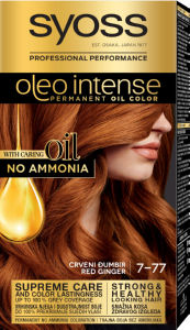 Barva za lase Syoss, Oleo Intense, Red Ginger, 7-77
