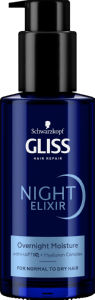 Tretman za lase Gliss, Night Elixir, Aqua Revive, 200 ml